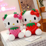 Charger l'image dans la galerie, Câlin Kitty: Peluche Fraise Sanrio